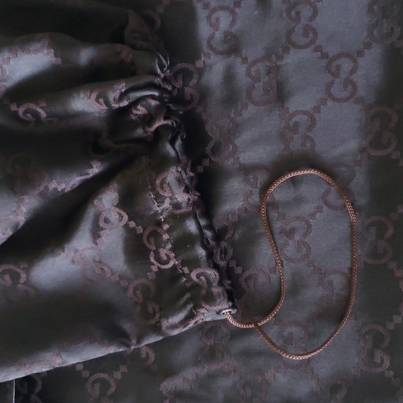 Gucci Canvas/Calfskin Leather Baguette in Cream and Beige - Picture 14 of 14